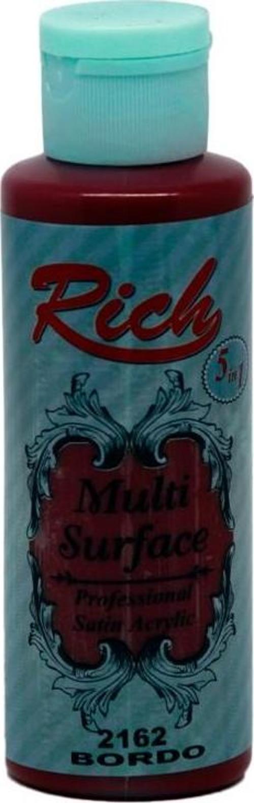 Multi Surface Akrilik Boya 120cc /130cc 2162 Bordo