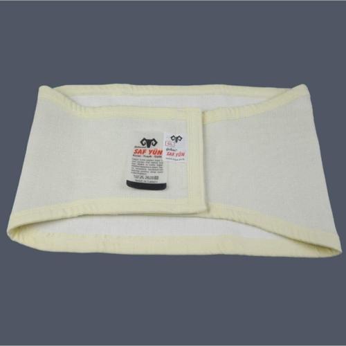 Saf Yün Ortopedik Bel Destekli Cırtlı Korse %100 Angora