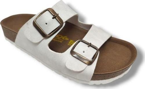 1256-25 Mantar Taban Çift Bant Kadın Terlik