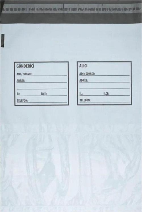 35X45+5 Cm Cepli Kargo Poşeti (500 Adet)