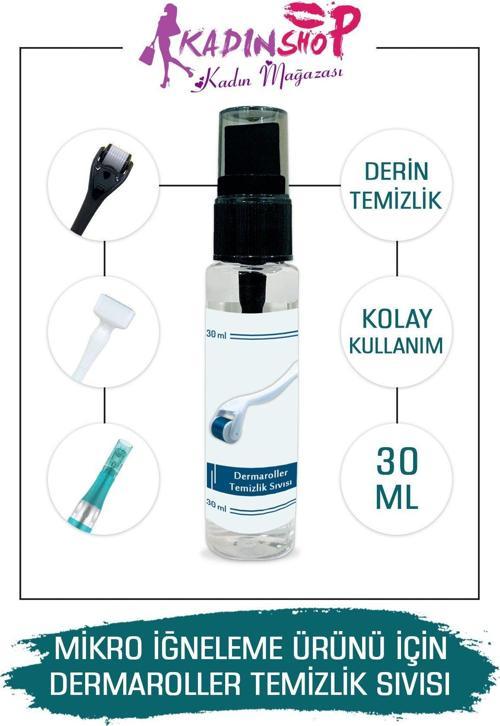 Dermaroller Temizlik Sıvısı Dermapen Dermastamp Dermaroller Için Temizleyici Dezenfekte Sprey 30 ml