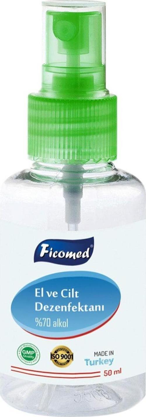 Dezenfektan Yüz & Vücut Antiseptik Sprey Dermaroller Dermapen için Dezenfektan 50 ml 8680152461069