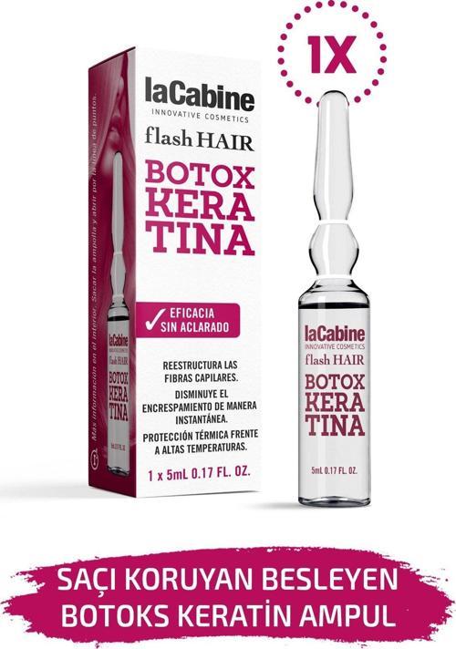1 Adet Botoks Keratin Ampul Kırılma Karşıtı Saçı Koruyucu Onarıcı Saç Serumu
