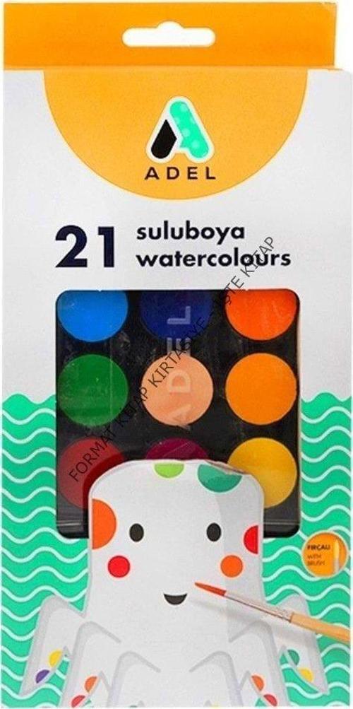 Sulu Boya 30 Mm 21 Renk