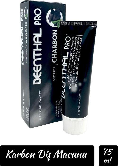 Aktif Kömür Diş Macunu Maksimum Beyazlatıcı Karbon Charcoal Toothpaste 75 ml