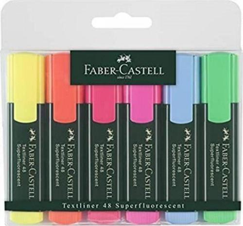 Faber-Castell Fosforlu Kalem Karışık 6 Renk