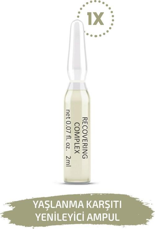 Yaşlanma Karşıtı Yenileyici Ampul Recovering Cilt Serumu 1 Adet Dermaroller Dermapen Serum