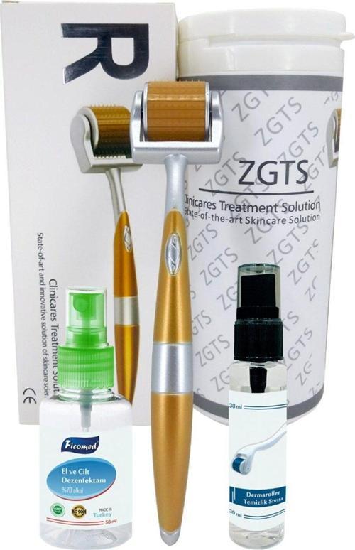 Dermaroller 2.50mm Titanyum 192 Iğneli Orijinal Gold Derma Roller