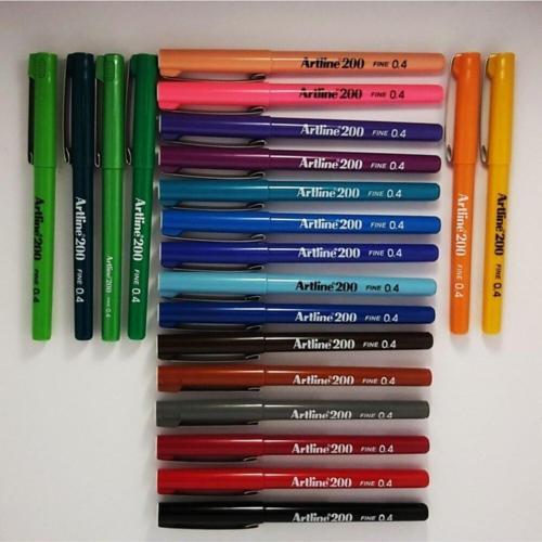 200 Fineliner 0,4mm 21 Renk Set (21 Adet)