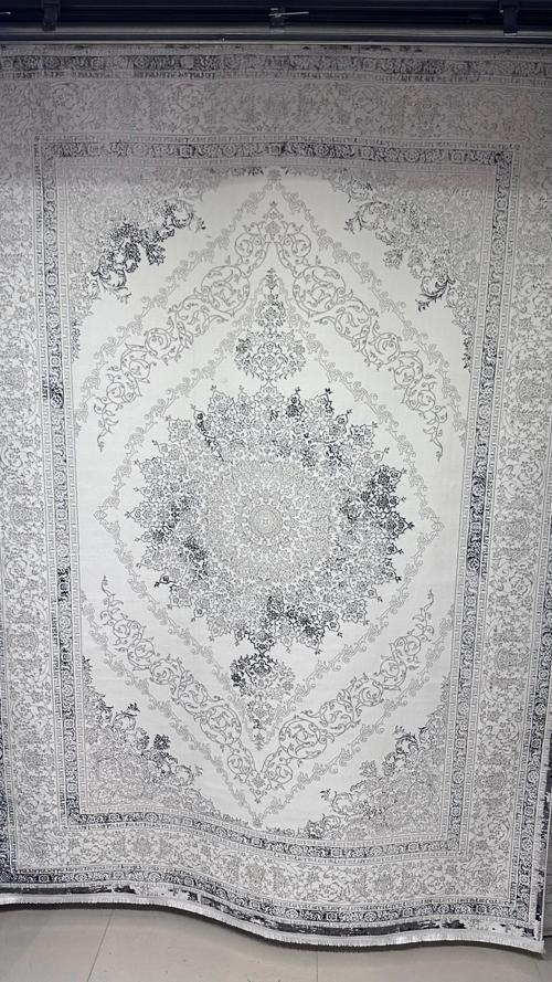Kashe İklim Halı 27355 Gri 160x230