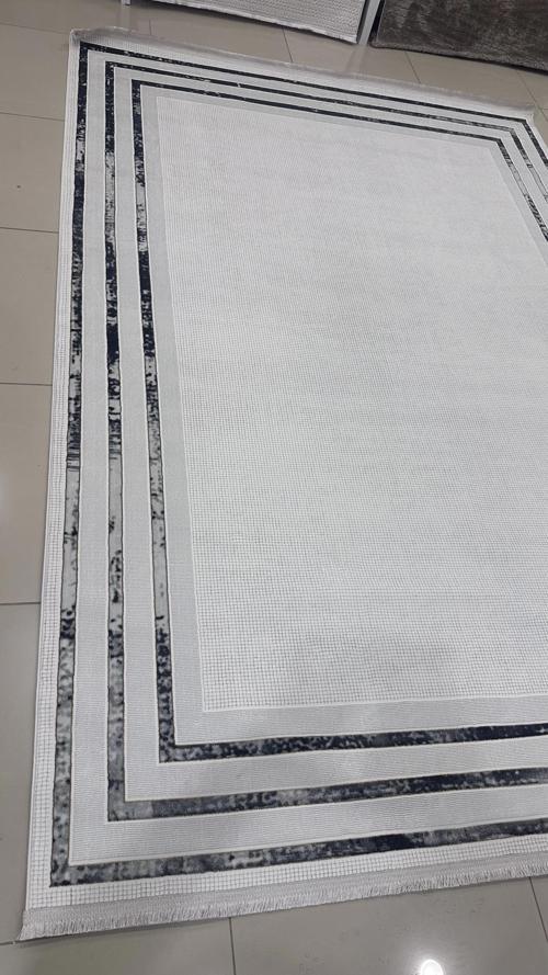 Safyün Halı Kadife KF452 Gri 200 X 290