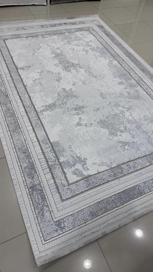 Safyün Halı Kadife KF470 Gri 200 X 290