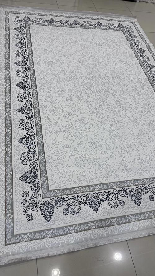 Safyün Halı Kadife KF512 Gri 200 X 290