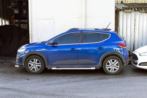Dacia Sandero Stepway Krom Cam Çerçevesi TamTur 2020+ Uyumlu