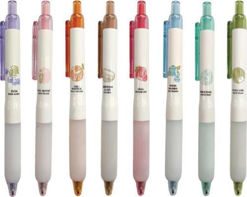 Kokulu Jel Mürekkepli Roller Tükenmez Kalem 0.5 Mm 8'li Set