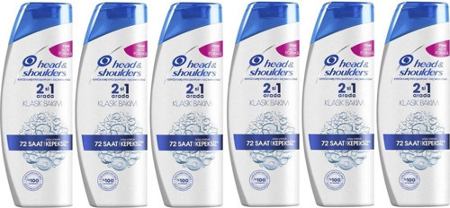 Head And Shoulders 2 In 1 Klasik Bakım 250 Ml X 6 Adet