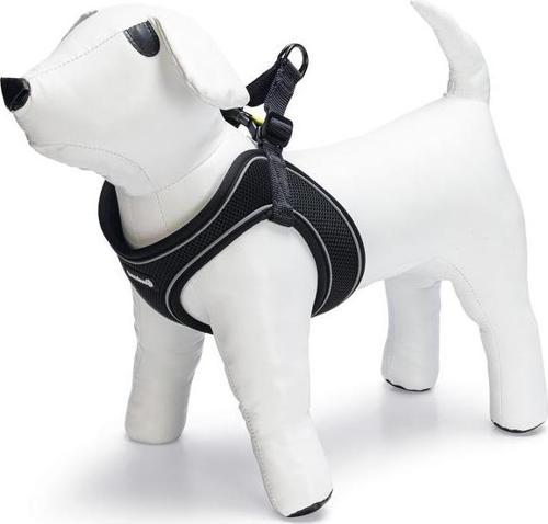 Köpek Göğüs Tasması, Neopren, Siyah, M, 41-46cm