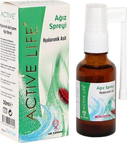 Ağız Spreyi Hyaluronik Asit 30 ml