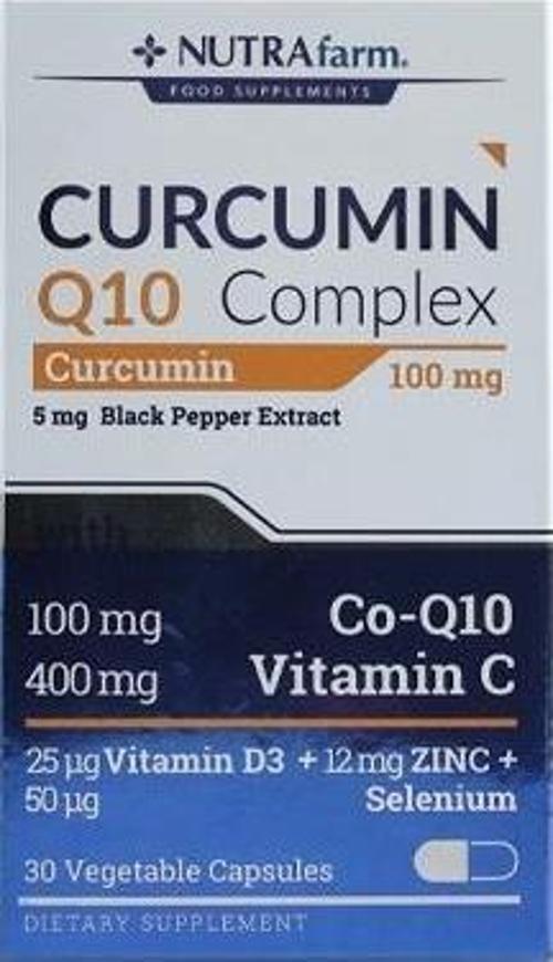 Curcumin Q10 Complex 30 Kapsül