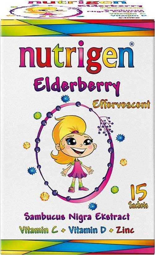 ElderBerry Sambucus Nigra (Kara Mürver), Vitamin C, Vitamin D, Çinko 15 Saşe