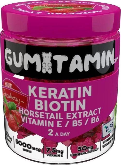 Keratin ve Biotin 60 Gummies