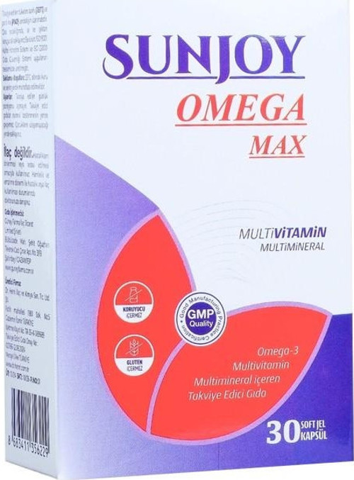 Sunjoy Omega Max 30 Kapsül