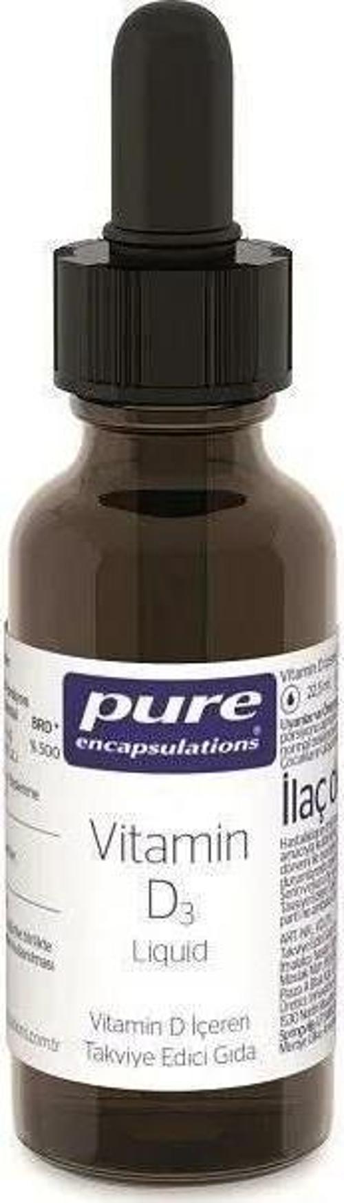Pure Vitamin D3 Liquid 22.5ml