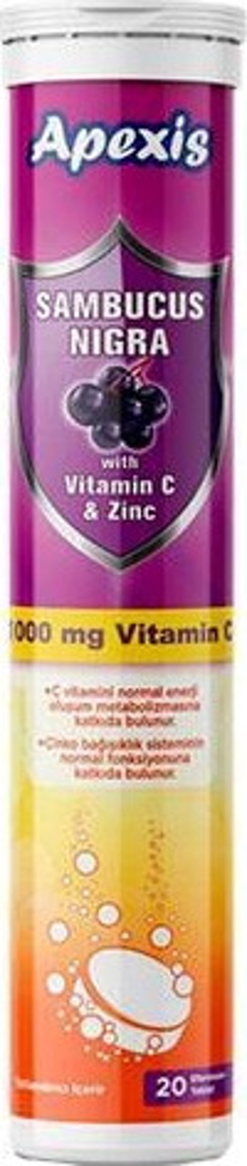 Sambucus Nigra 20 Efervesan Tablet
