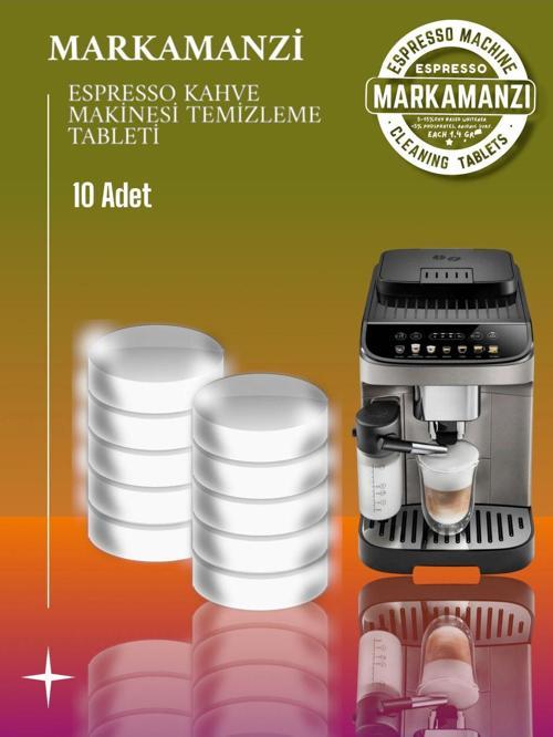 Delonghi Macnifica Evo Ecam, Ecp Serisi, İcona Serileri Uyumlu Yağ Çözücü Tablet 10 Adet