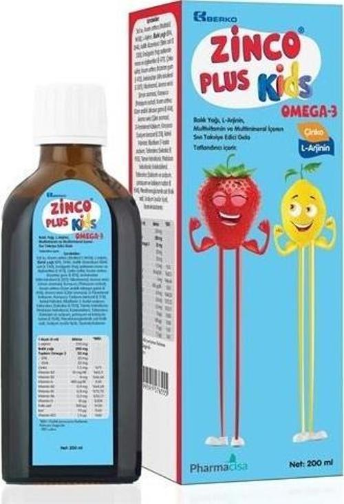Plus KIDS Omega 3 Şurup 200ml