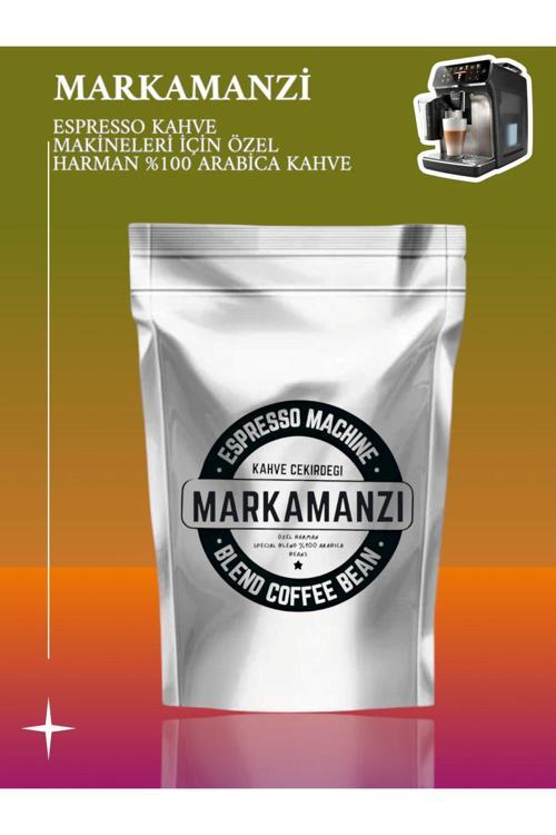 Otomatik Espresso Kahve Makineleri Için Özel Harmanlanmış Ve Kavrulmuş %100 Arabica Çekirdek 250 Gr