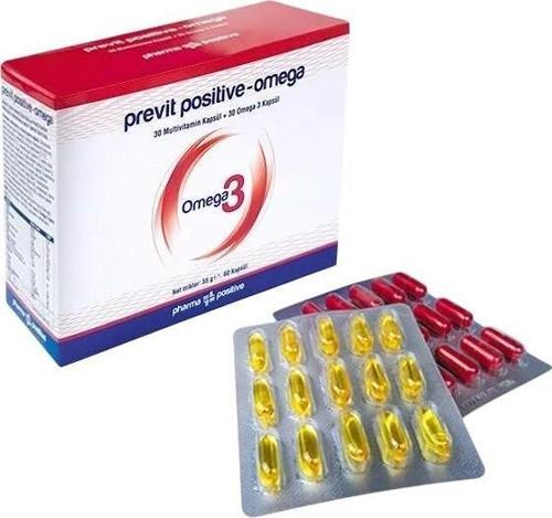 Previt Positive Omega 3 Kapsül 60 lık