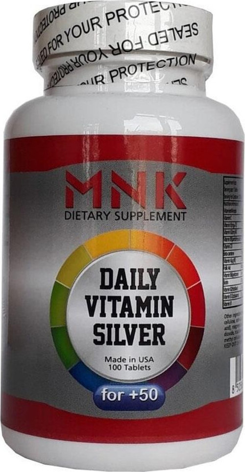 Mnk Daily Vitamin Silver 50 Yaş Üstü 100 Tablet