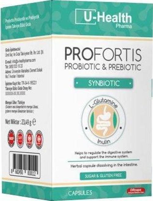Profortis Probiotic Prebiotic Synbiotic 14 Kapsül