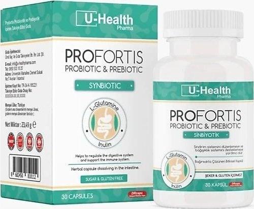 Profortis Probiotic Prebiotic Synbiotic 30 Kapsül