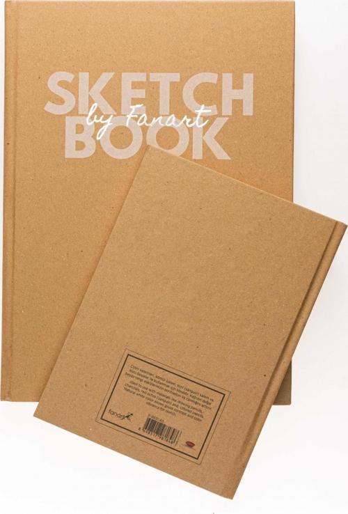 Sketch Book Academy Kraft Sert Kapak A4 96 YP F-8691