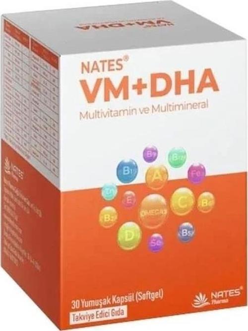 Nates VM DHA 30 Softgel