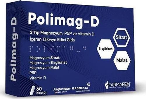 Polimag D 60 Kapsül