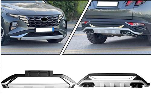 Hyundai Tucson 2021-2024 Arası Uyumlu Ön Arka Koruma Difüzör