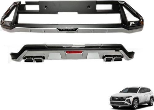 Hyundai Tucson 2025+ Sonrası Uyumlu Ön Arka Koruma Difüzör (İthal)