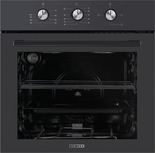 Antrasit (Gri) Cam Ankastre Fırın B66-S2 MT