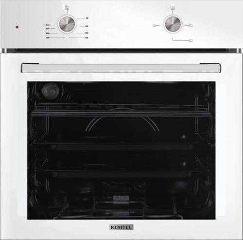 Beyaz Cam Ankastre Fırın B66-S2 MT