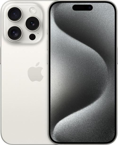 iPhone 15 Pro 128 GB Beyaz Titanyum (Apple Türkiye Garantili)