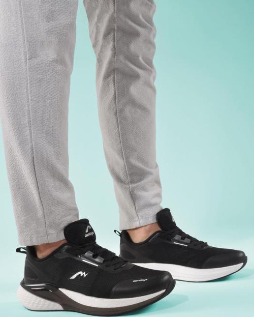 Siyah Fileli Hafif Memory Foam Erkek Spor Ayakkabı M-5247 M