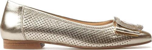 Kadın Hakiki Deri Toka Detaylı Günlük Babet 25y 2511103y Z Altın