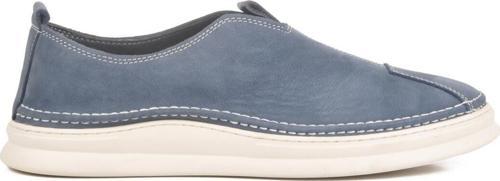 Mavi Nubuk Hakiki Deri Erkek Casual Ayakkabı 2Y0107-2272 M