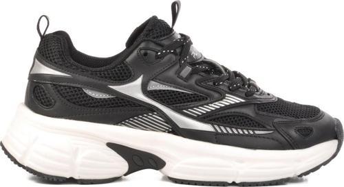 Siyah Fileli Hafif Kadın Spor Ayakkabı GS-251-530 G