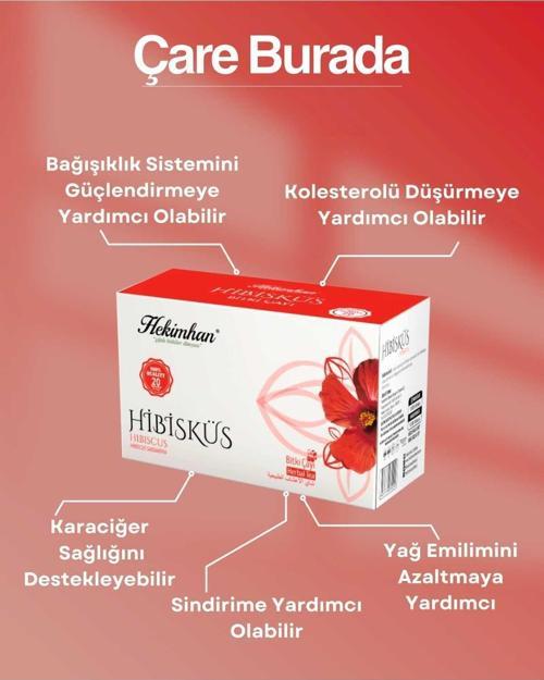 Hibisküs Çayı 20 Süzen Poşet