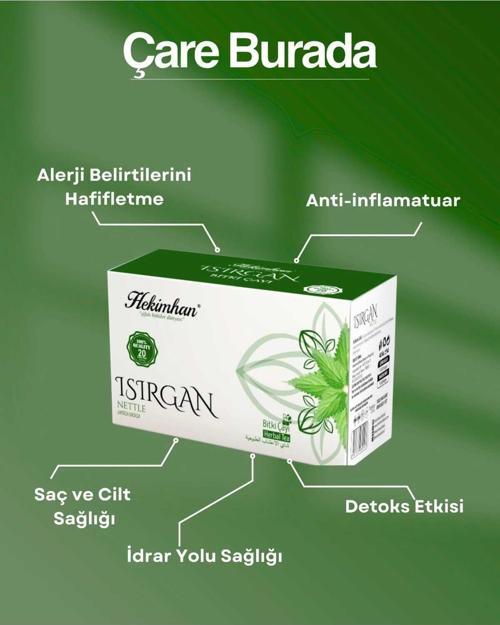 Isırgan Çayı 20 Süzen Poşet