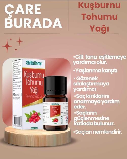 Kuşburnu Tohumu Yağı 10 Ml
